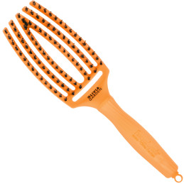 Olivia Garden Finger Brush Combo Medium Boar Bristle Brush