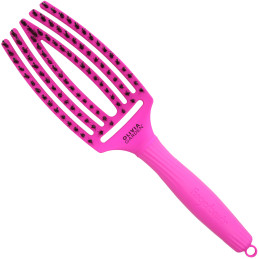 Olivia Garden Finger Brush Combo Medium Boar Bristle Brush