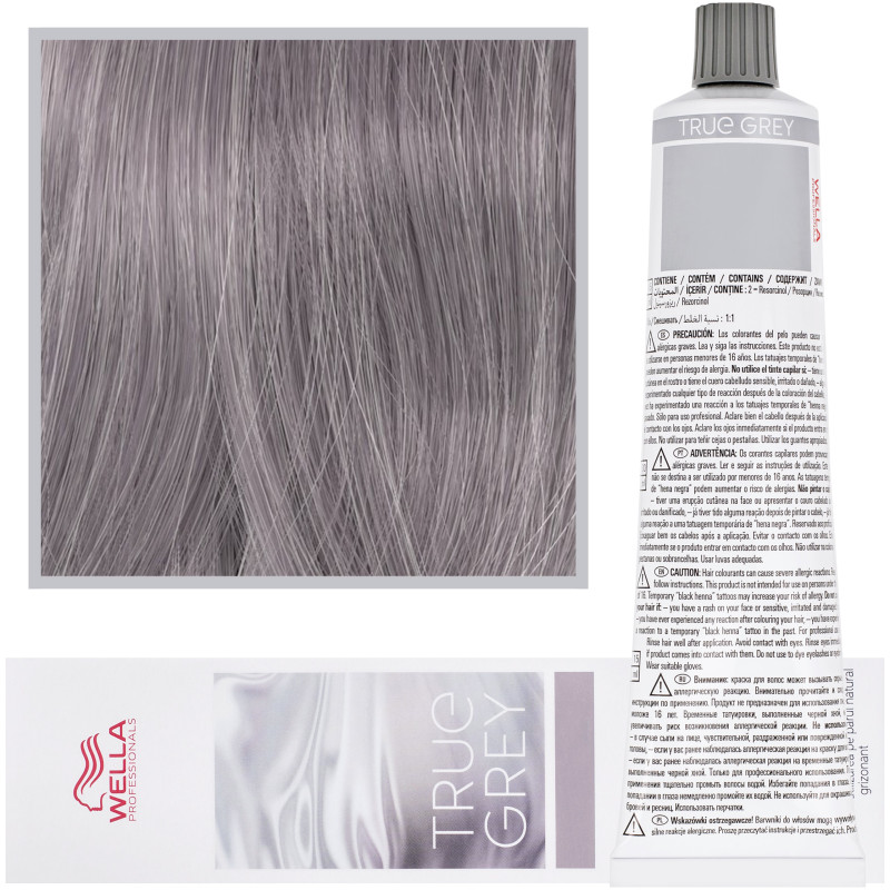 Wella True Grey Hair Dye 60ml