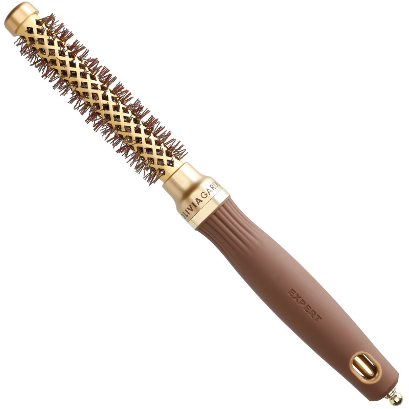 Olivia Garden Expert Blowout Shine Gold & Brown Hair Brush