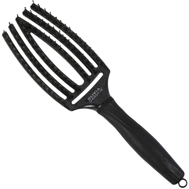 Olivia Garden Finger Brush Medium Midnight Desert