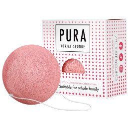 Pura Konjac Sponge Sister Young - ecological face wash sponge
