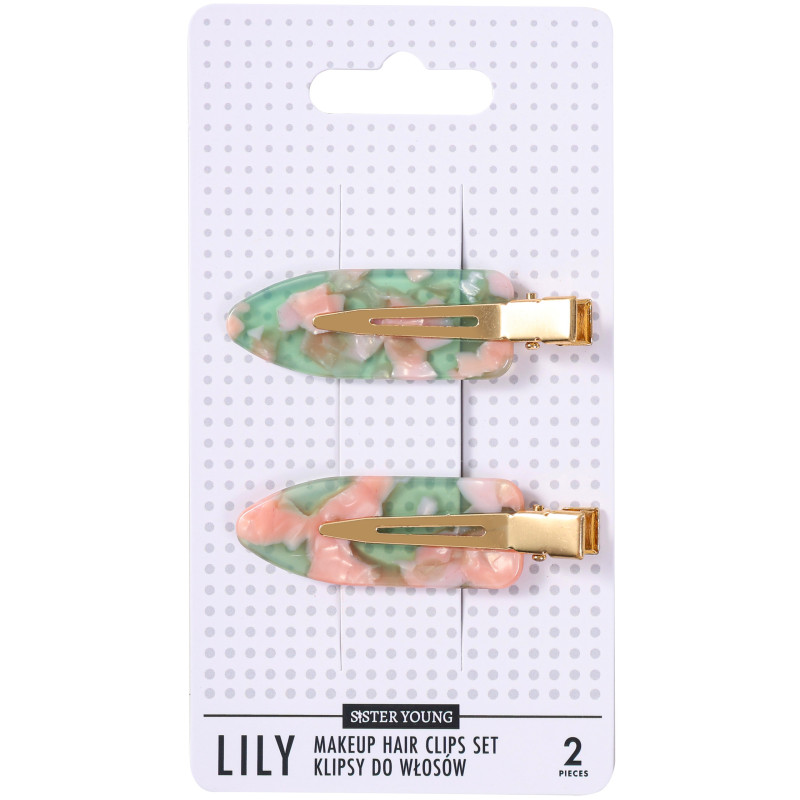 Sister Young Lily - hair clips 2pcs
