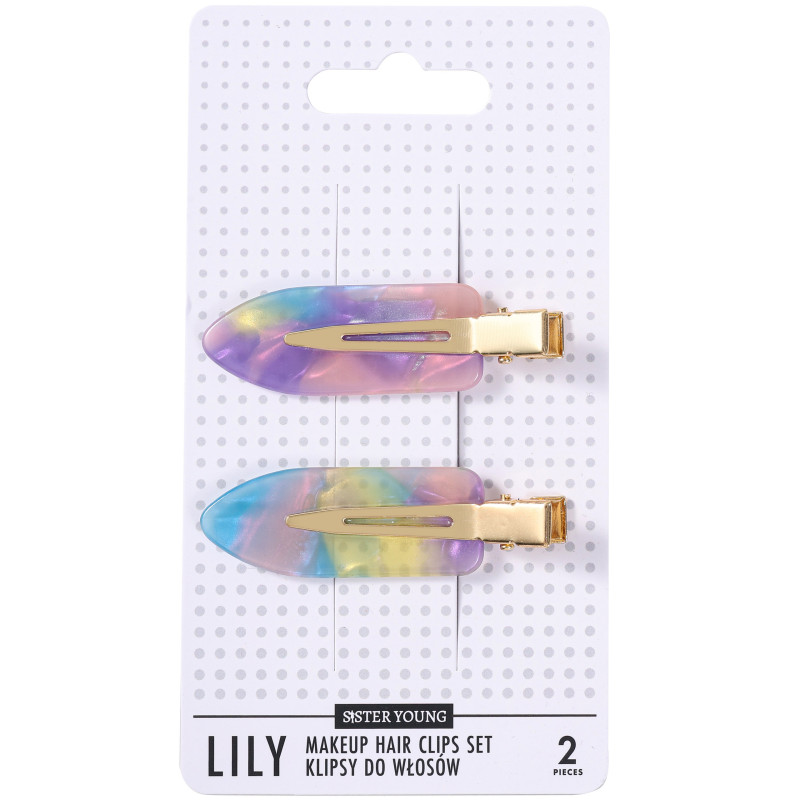 Sister Young Lily - hair clips 2pcs