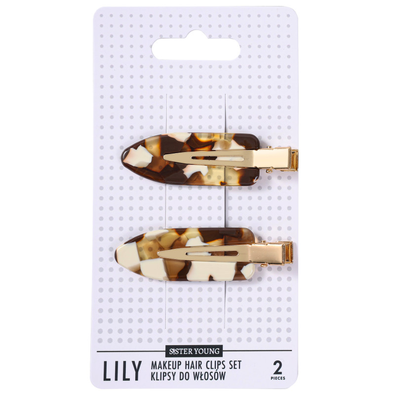Sister Young Lily - hair clips 2pcs
