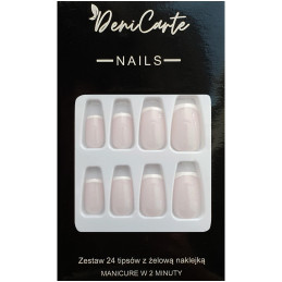 Deni Carte Tipsy French - False Nails In French Style