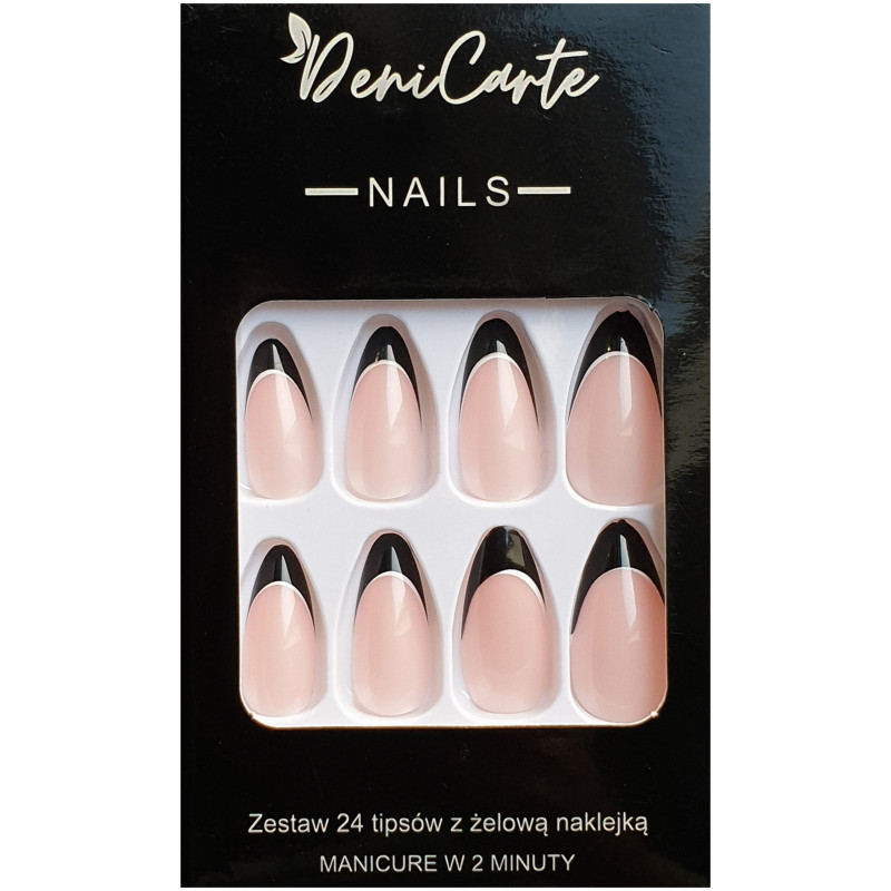 Deni Carte Tipsy French - False Nails In French Style
