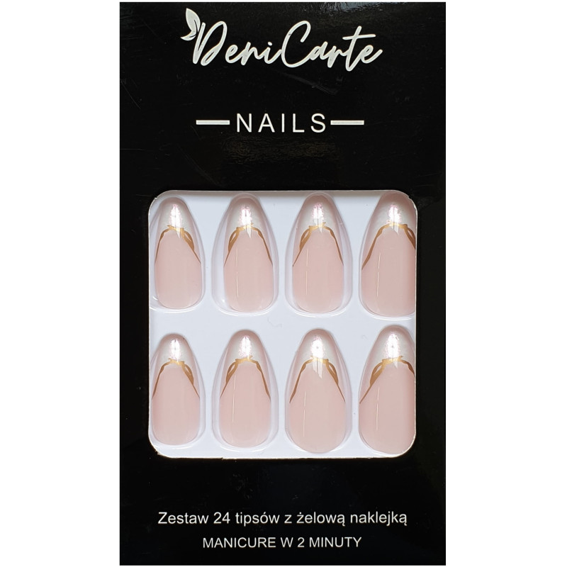 Deni Carte Tipsy French - False Nails In French Style
