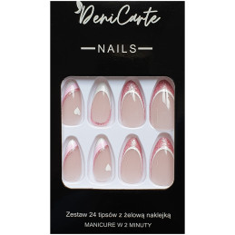 Deni Carte Tipsy French - False Nails In French Style