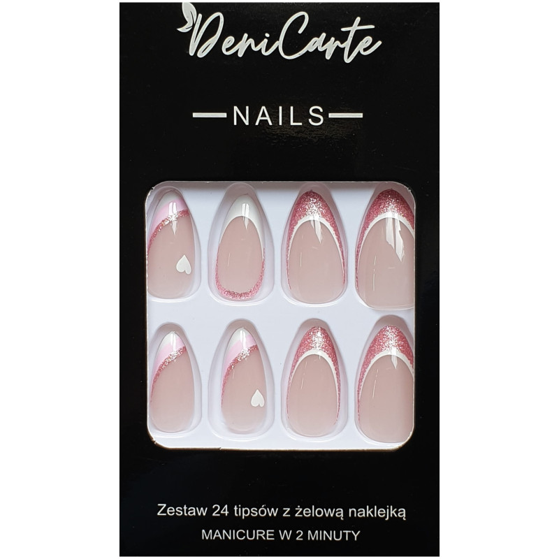 Deni Carte Tipsy French - False Nails In French Style