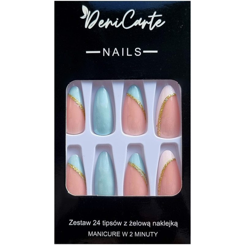 Deni Carte Tipsy French - False Nails In French Style