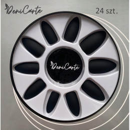 Deni Carte Matt Nail Tips - False Nails, 24 pieces