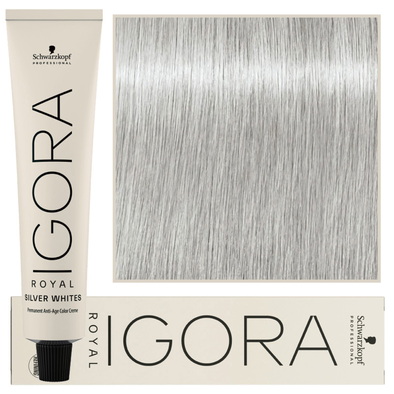 Schwarzkopf Professional Igora Silver Whites Toning Hair Dye 60ml