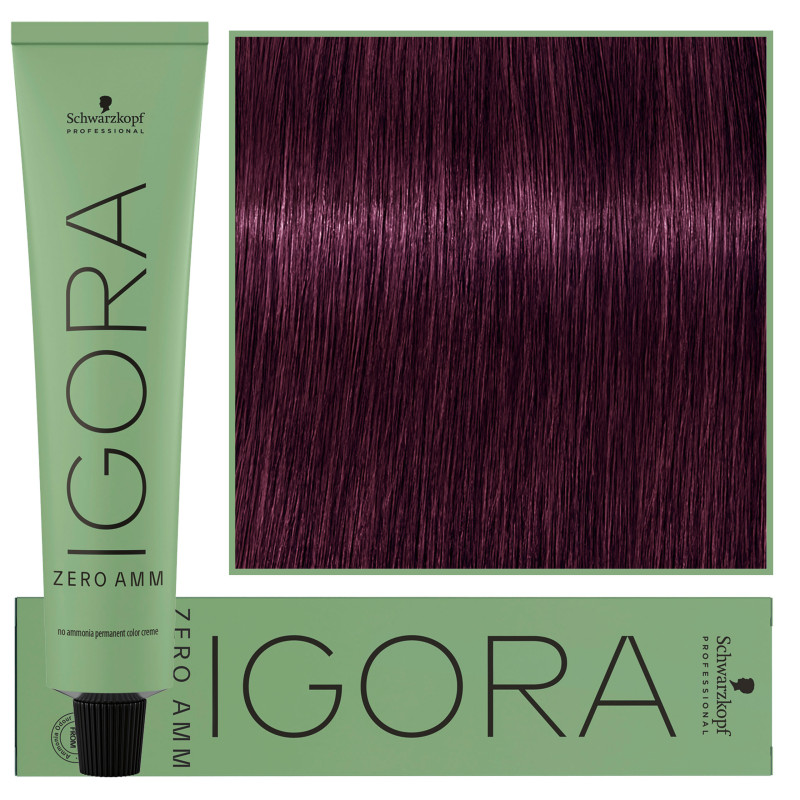 Schwarzkopf Professional Igora Zero Amm Hair Dye 60ml