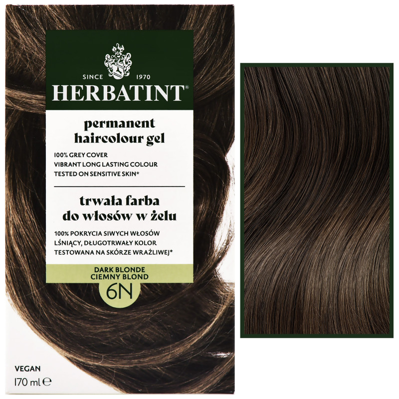 Herbatint Permanent Haircolour Gel Hair Dye 170ml