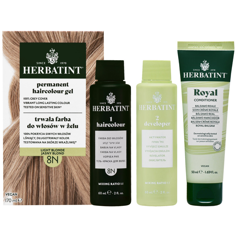 Herbatint Permanent Haircolour Gel Hair Dye 170ml