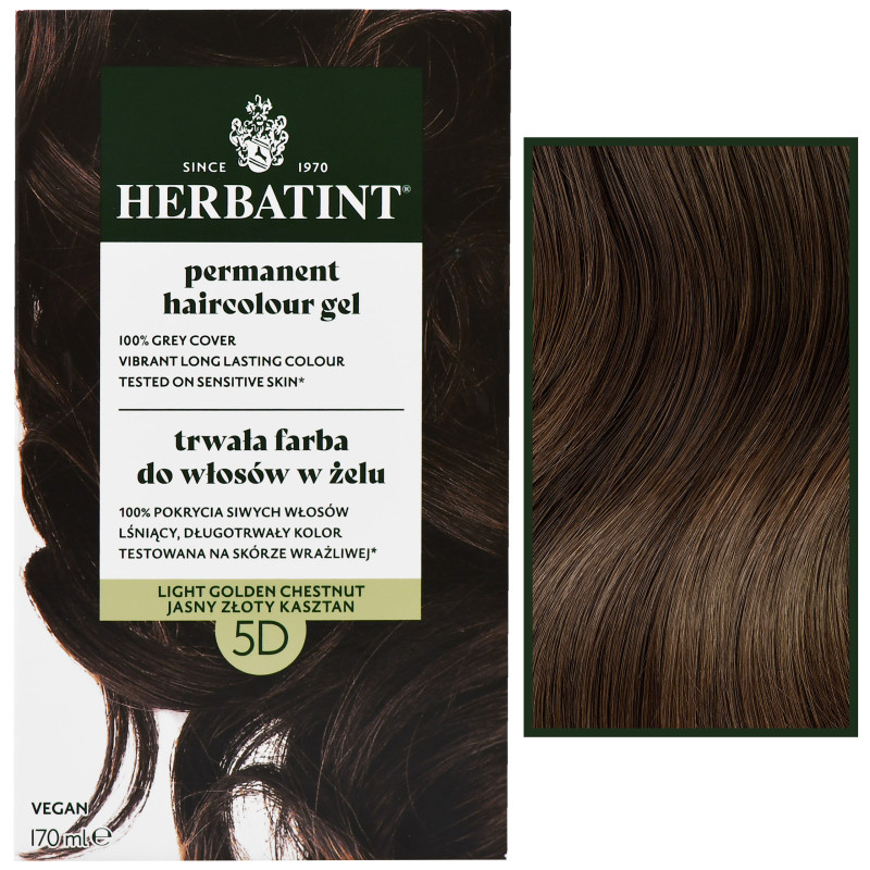 Herbatint Permanent Haircolour Gel Hair Dye 170ml