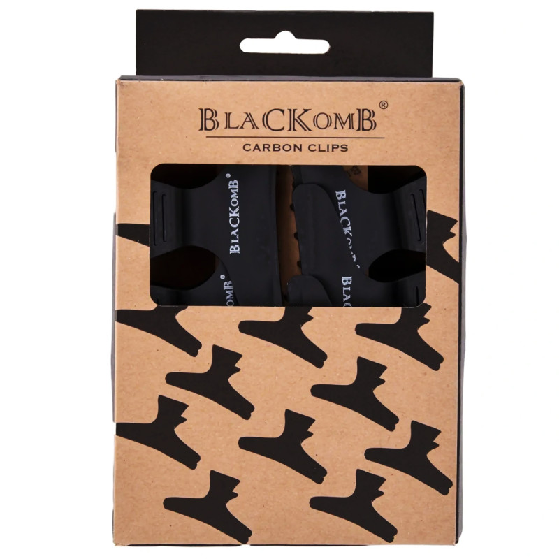 Poniks Blackomb Carbon Clips 6pcs, black