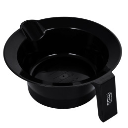 Poniks Non-slip Hair Dye Mixing Bowl with Handle BM028, Black