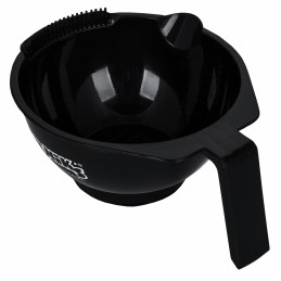 Poniks BM030 Hair Dye Mixing Bowl with Comb and Scale, Black