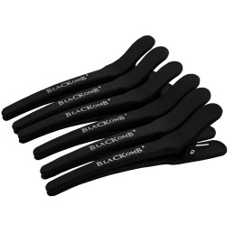 Poniks Blackomb Carbon Hair Clips 11cm, 6pcs