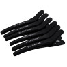 Poniks Blackomb Carbon Hair Clips 11cm, 6pcs