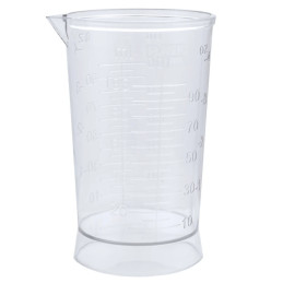 Poniks Transparent Graduation Cup, 100ml