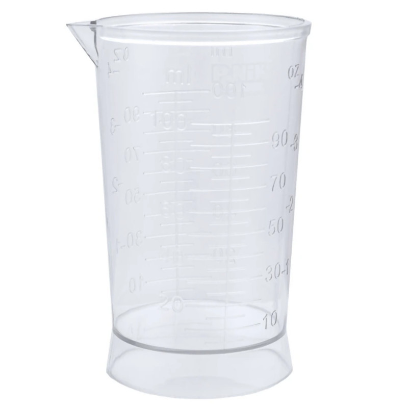 Poniks Transparent Graduation Cup, 100ml
