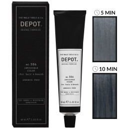 Depot NO. 506 Invisible Color - Ammonia-free Hair and Beard Colouring Cream 60ml