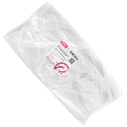 Eko-Higiena Clear Disposable Hairdressing Capes, 50pcs