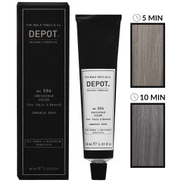 Depot NO. 506 Invisible Color - Ammonia-free Hair and Beard Colouring Cream 60ml