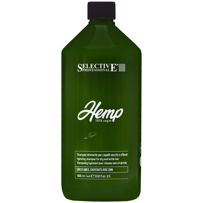 Selective Hemp Vegan Hydrating Shampoo 1000ml