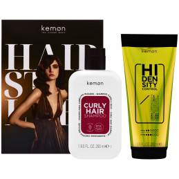 Kemon Curl Kit Shampoo + Cream, 250ml + 200ml