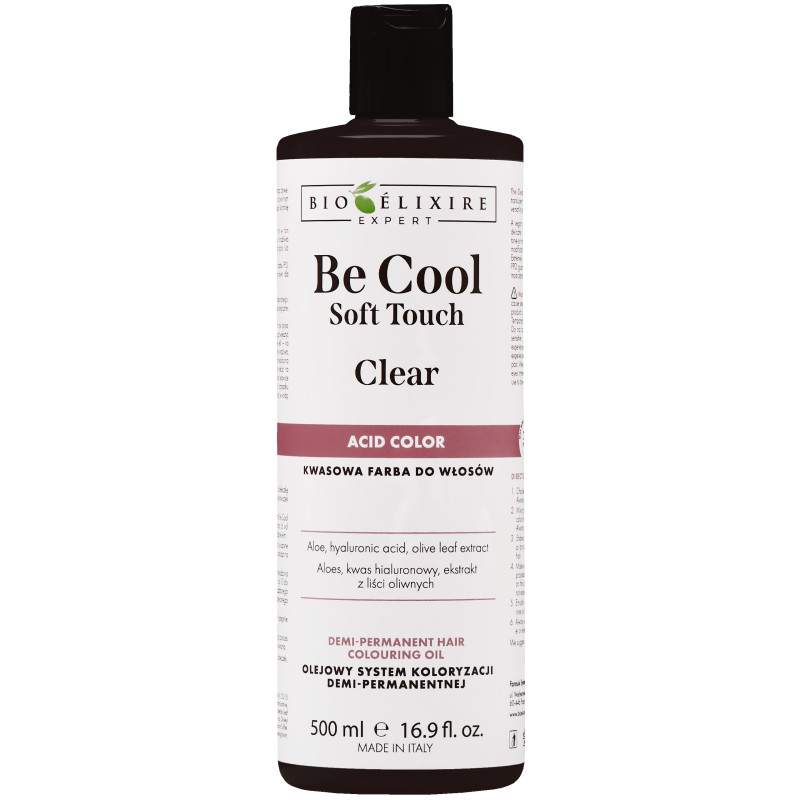 Bioelixire Be Cool Soft Touch Clear - Hair Dye 500ml