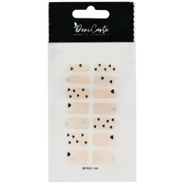 DeniCarte Gel Heart Stickers