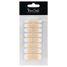 DeniCarte Self-adhesive Gel Stickers - Beige Ombre