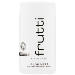 Frutti Aloe Wipes for Removing Hair Dye Residue, Skin-Safe, 100 pcs.