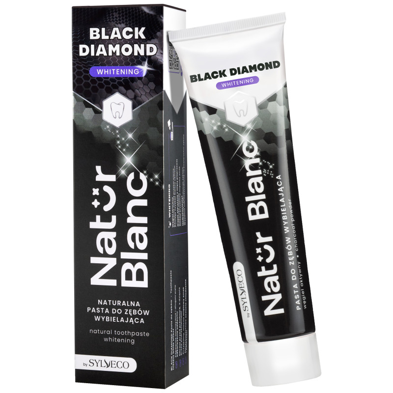Sylveco Natur Blanc Toothpaste BLACK DIAMOND 100ml