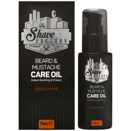 The Shave Factory Sandalwood Beard Oil 75ml