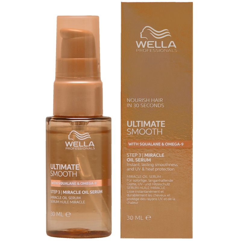 Wella ULTIMATE Smooth Miracle Oil Serum 30ml