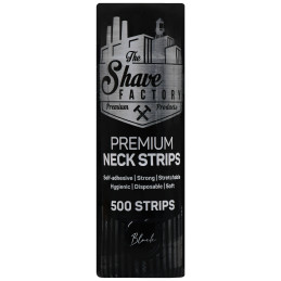 The Shave Factory Neckpaper Black