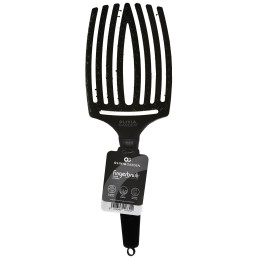Olivia Garden Finger Brush Full Black Large