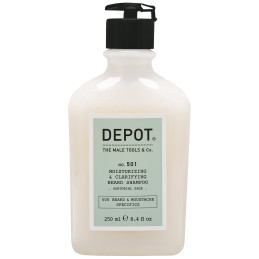Depot NO. 501 Moisturizing & Clarifying Beard Shampoo Sartorial Sage 250ml