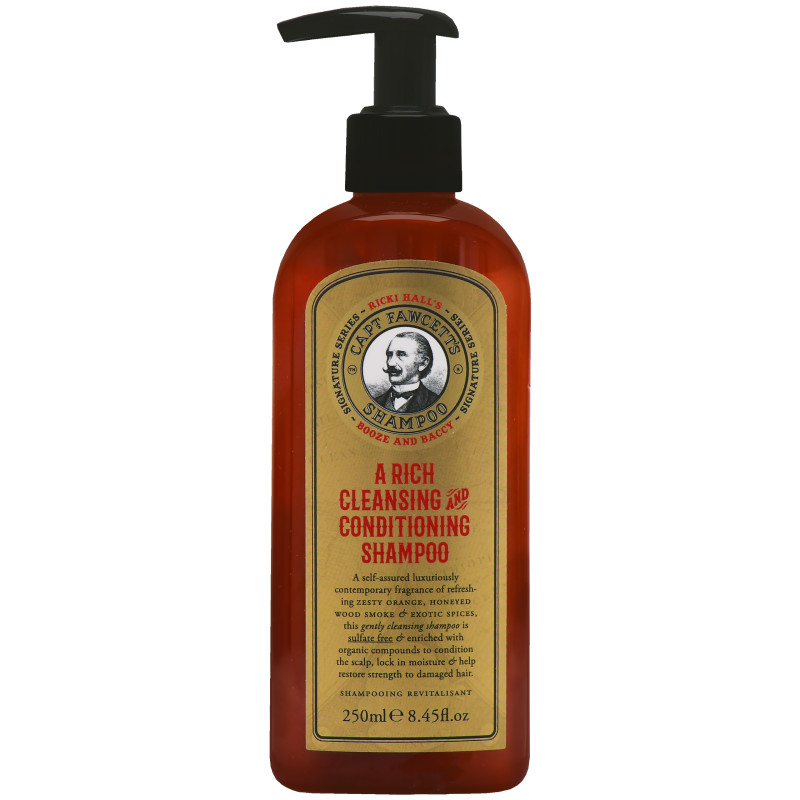 Captain Fawcett Booze & Baccy Beard Shampoo 250ml