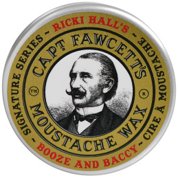 Captain Fawcett Booze & Baccy Moustache Wax 15ml