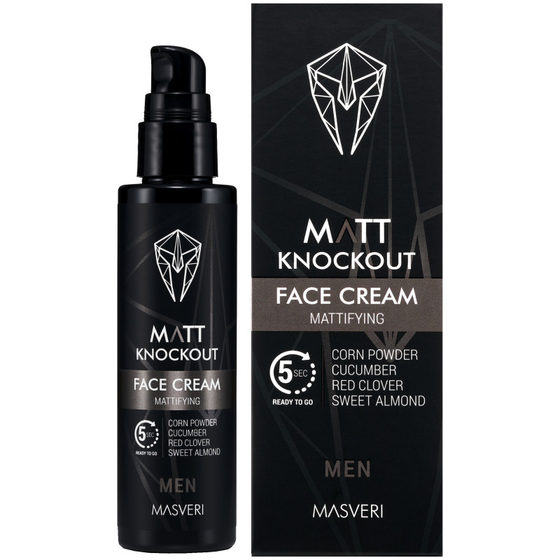 Masveri Face Cream Matt Knockout Mattyfying 75ml