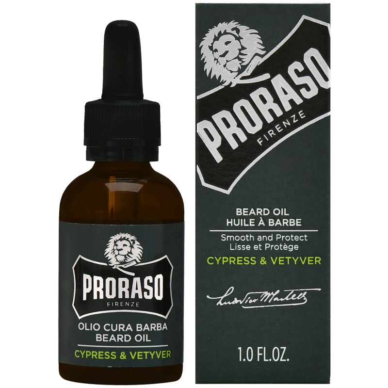 Proraso Cypress & Vetyver Beard Oil 30ml