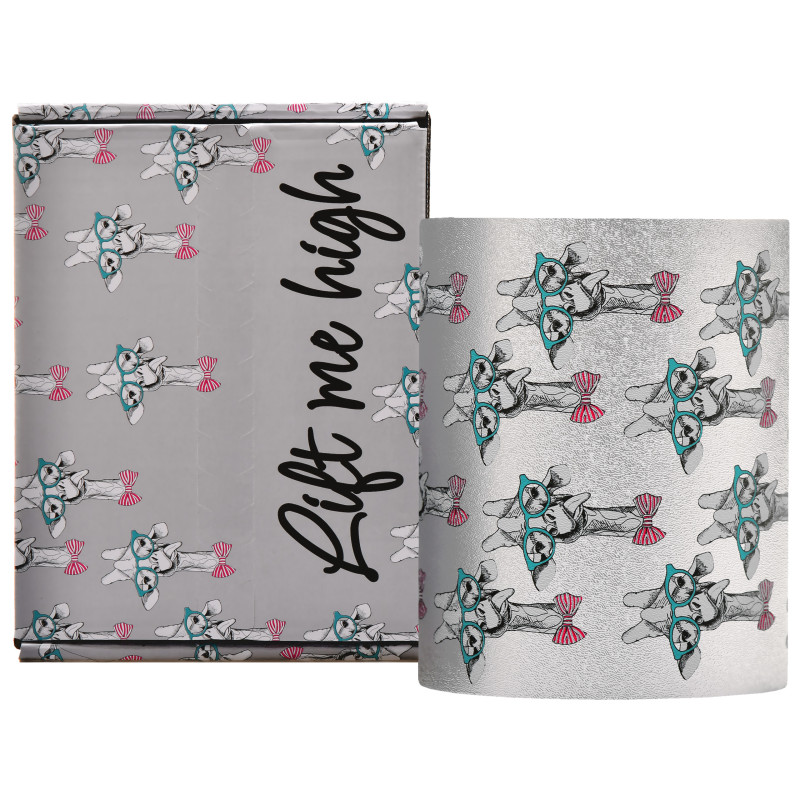 Lift Me High Giraffe - grooved aluminium foil for colouring, 100 m