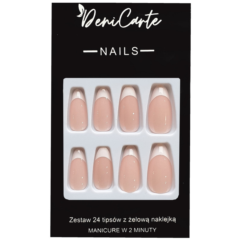 Deni Carte Tipsy French - False Nails In French Style