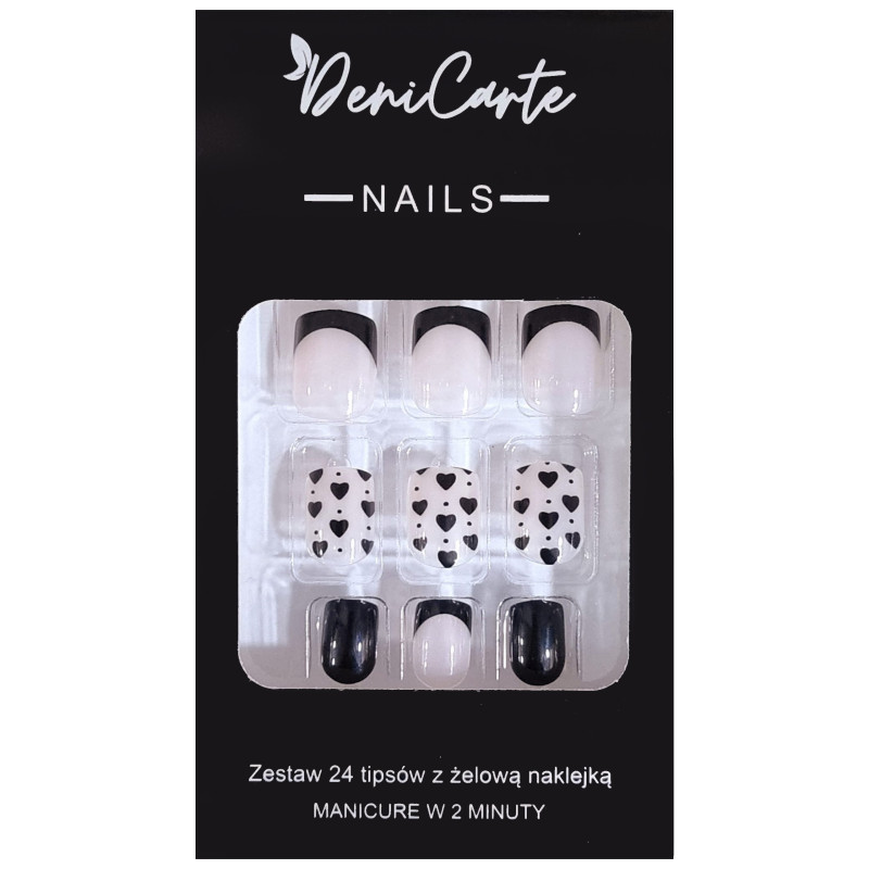 Deni Carte Tipsy Square - Set Of False Nails